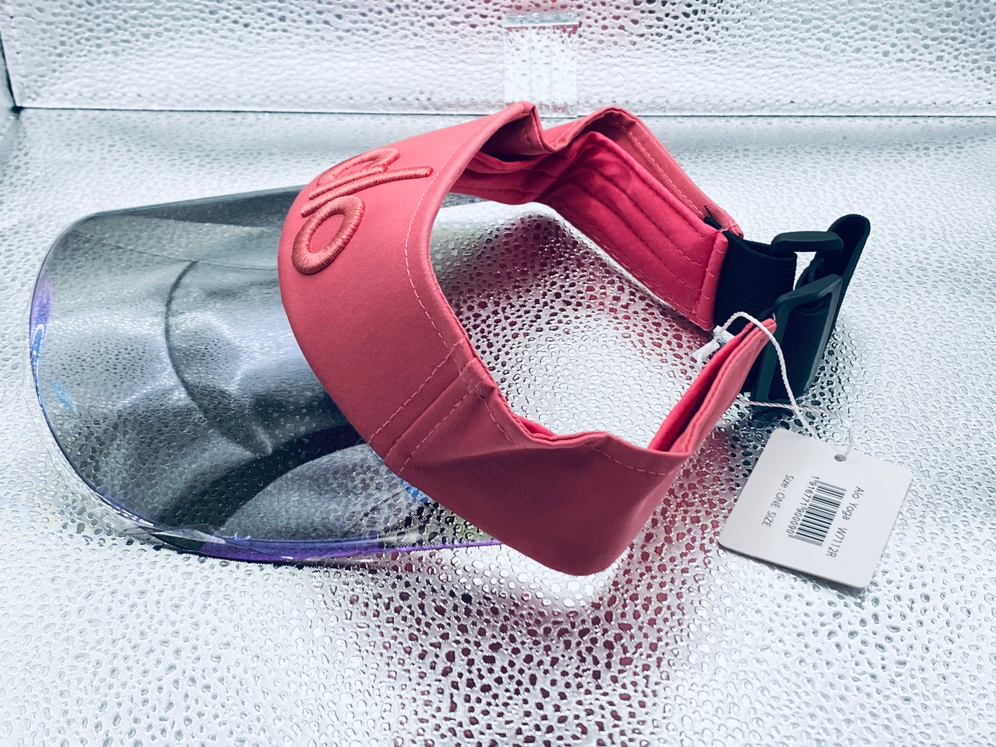 New Other Alo Yoga One Size Solar Visor, Paradise Pink