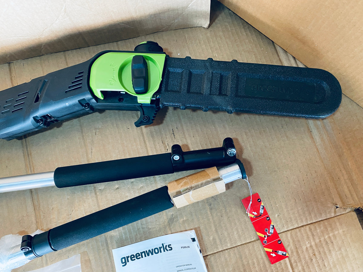 New Other Greenworks 80V 10" Cordless Polesaw For Pruning & Trimming Branches