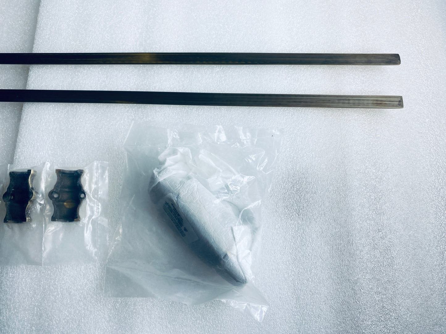 New Other Signature Hardware Corabel Brass Window Cremone Bolt, Antique Brass