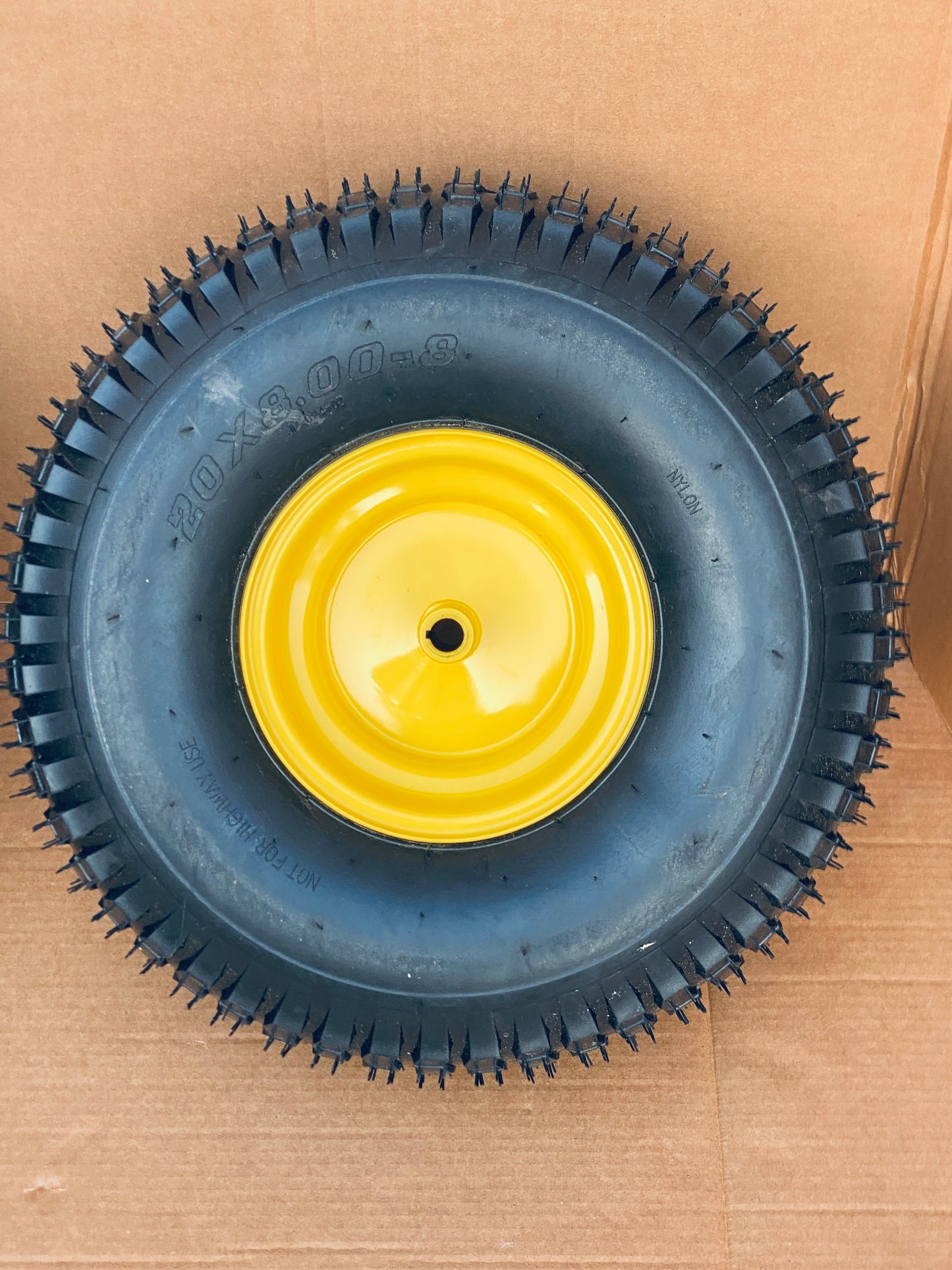 Set Of 2 - New Other YITAMOTOR 20x8.00-8 Lawn Mower 4 Ply Tubeless Tires