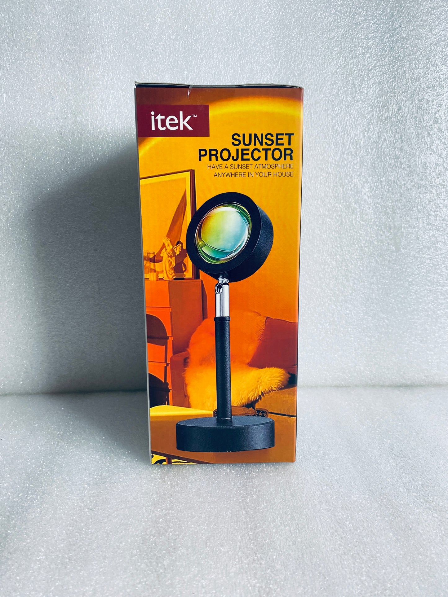 Lot Of 2 - New itek Sunset Projector 180 Degree Rotation Rainbow And Sunset