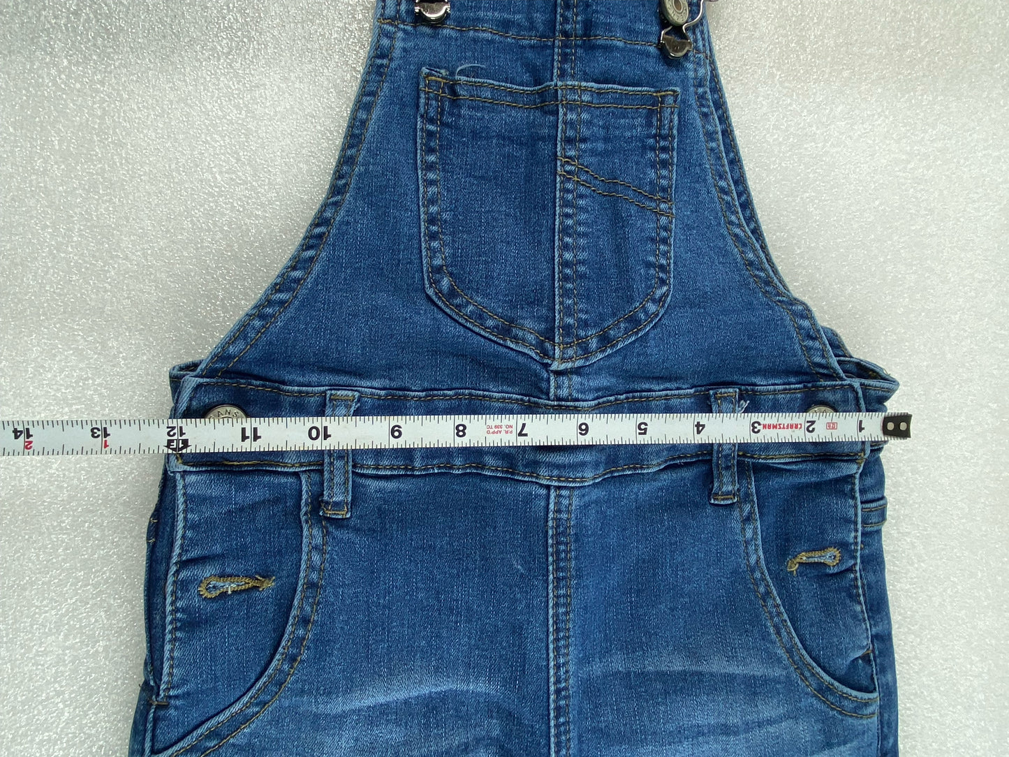 New Kidscool Space Size 8 Overall Denim, Deep Blue