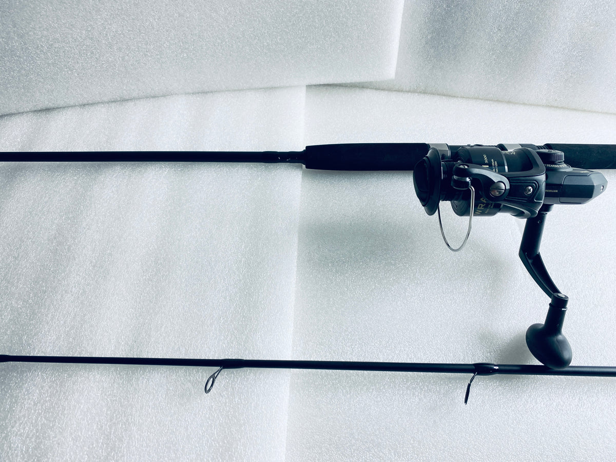 New Other PENN Wrath II 7' 2Pc Medium Heavy Spinning Reel Combo, Black