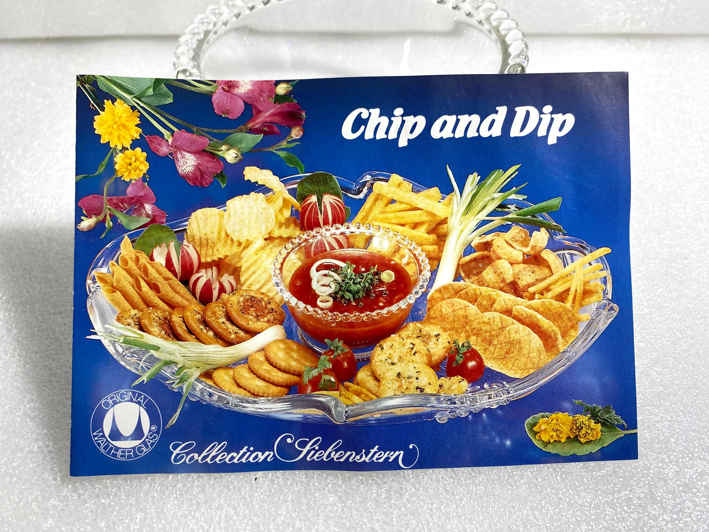 new Other - Mikasa Gilded Rose 16 1/2'' Chip & Dip Platter Serving Tray