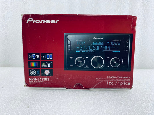 New Other Pioneer Double Din Color Changing Car Stereo With Bluetooth & USB Port