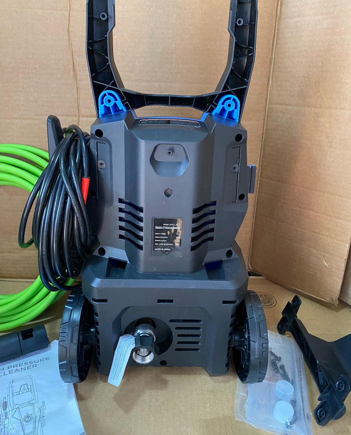 Imdot Electric Pressure Washer 5000PSI Max 4.0GPM With 4 Nozzles & Foam Cannon