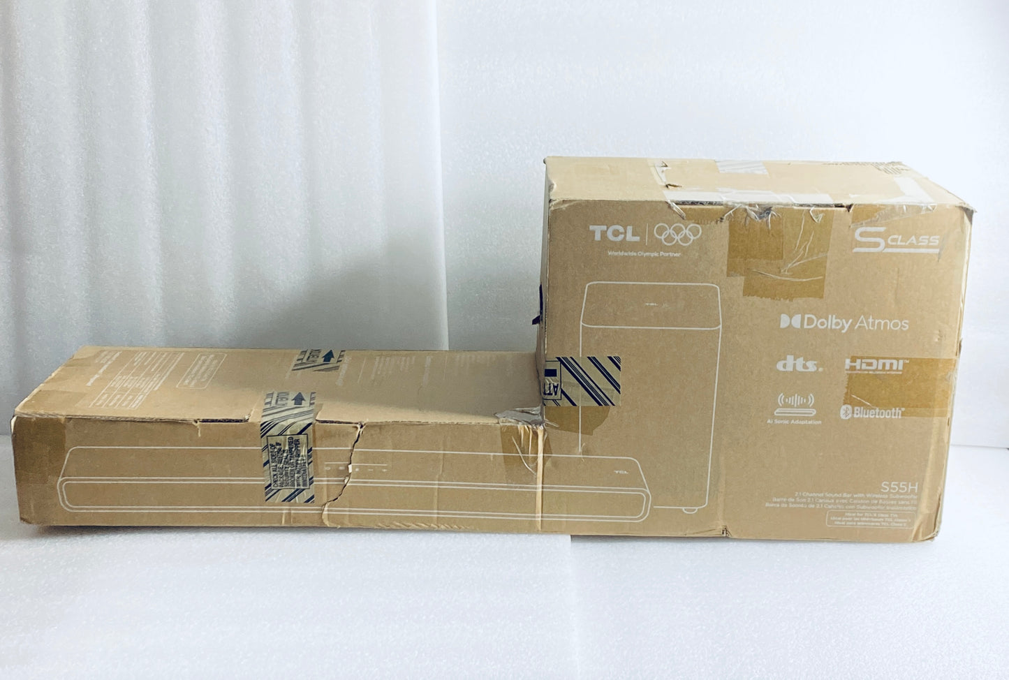 New Other TCL 2.1 Bluetooth Sound Bar With Wireless Subwoofer W/ Remote Control