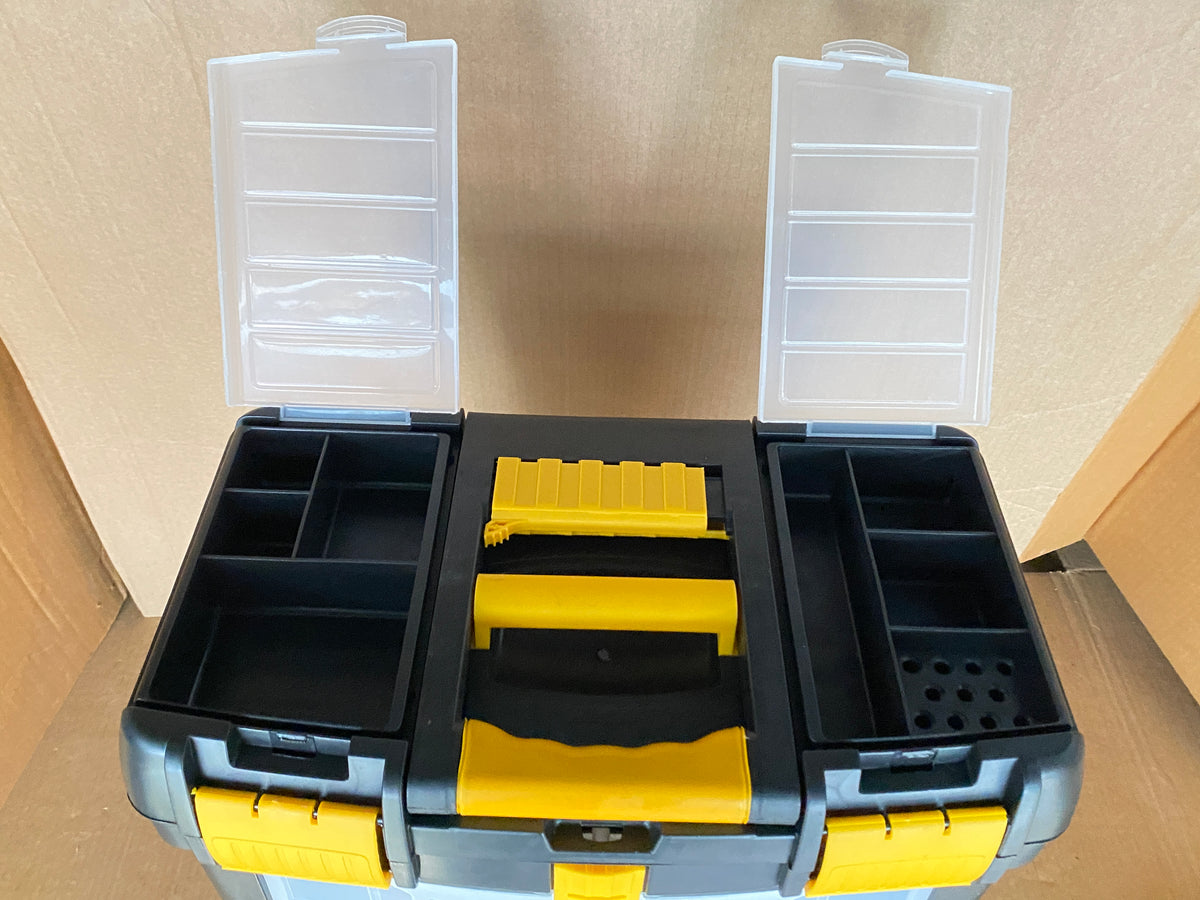 New Other Stalwart Rolling Tool Box With Foldable Comfort Handle & Removable Top