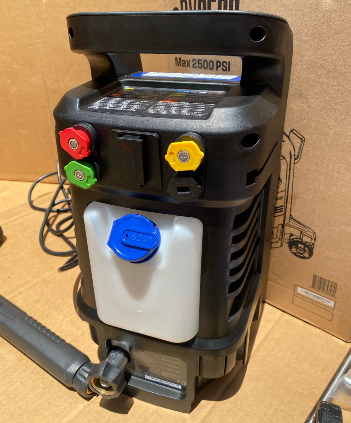 Westinghouse Electric Pressure Washer, 2500 Max PSI 1.76 Max GPM With Wheels