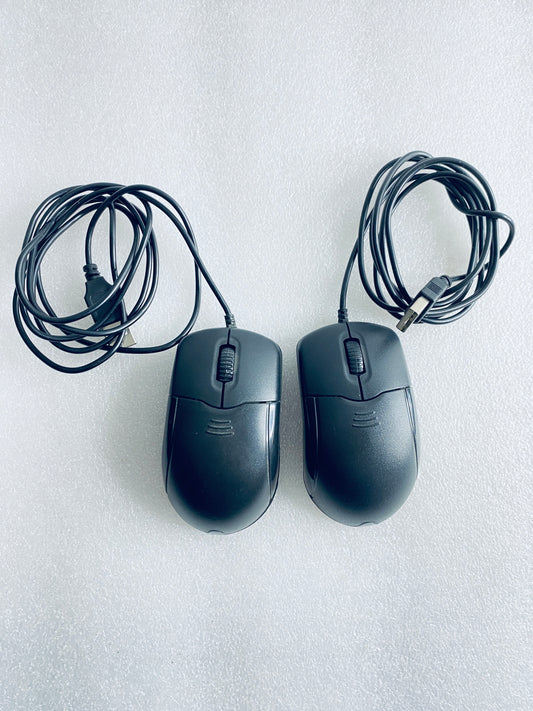 Lot Of 2 - 3D Optical USB Mouse, Black
