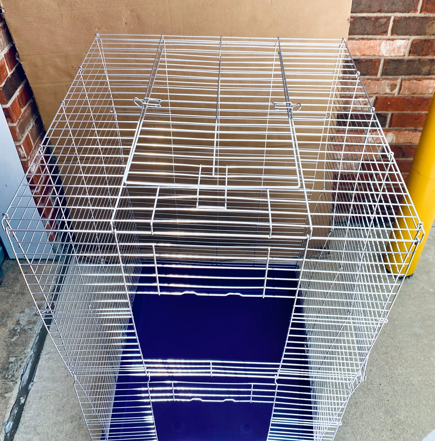 New Kaytee My First Home Multi-Level Habitat W/ Casters For Pet Ferrets