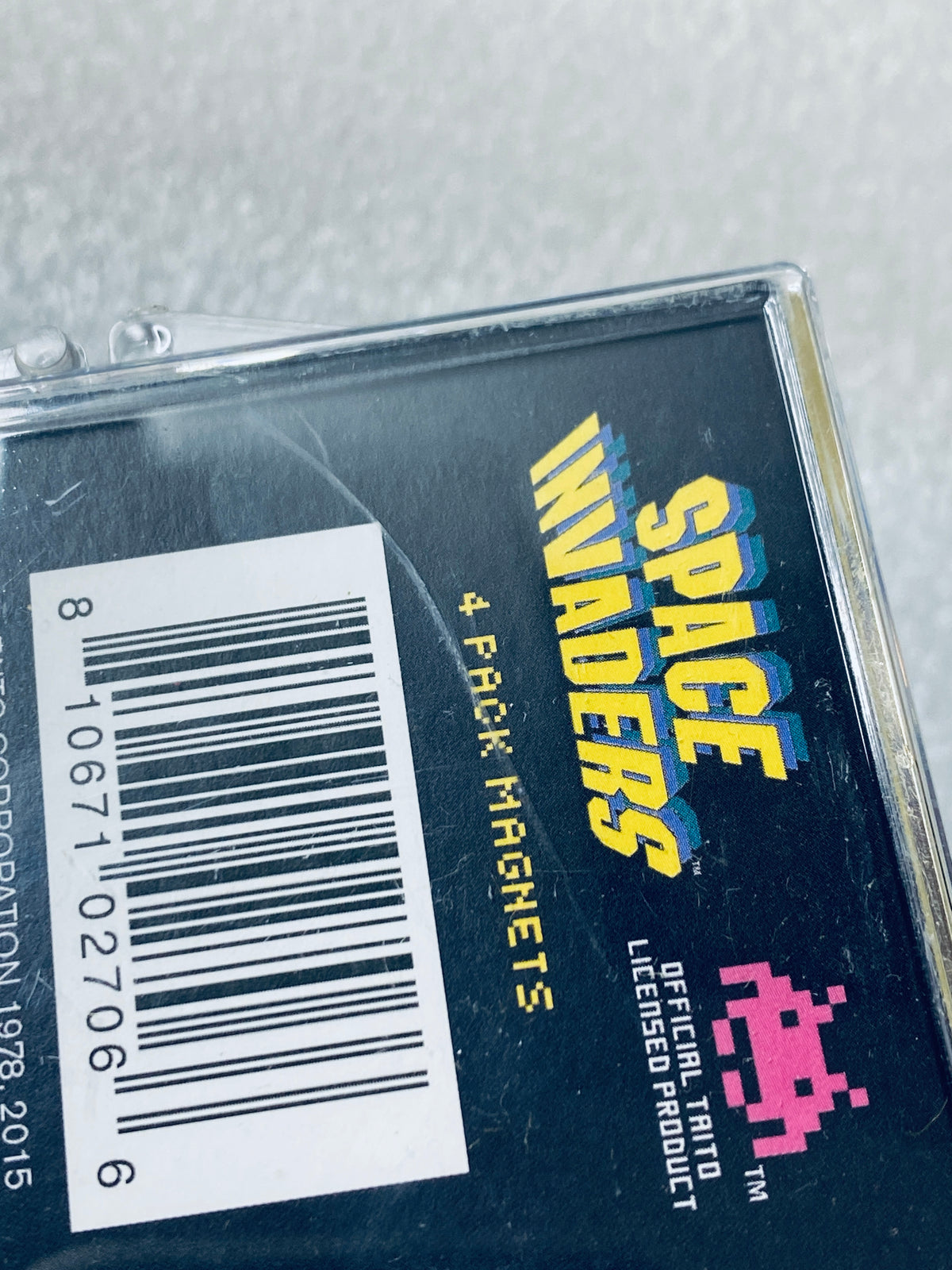 Lot Of 4 - New Other The Coop Space Invaders 1.5" Magnets, (16 Magnets Total)