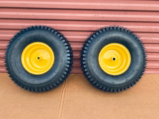 Set Of 2 - New Other YITAMOTOR 20x8.00-8 Lawn Mower 4 Ply Tubeless Tires, Black
