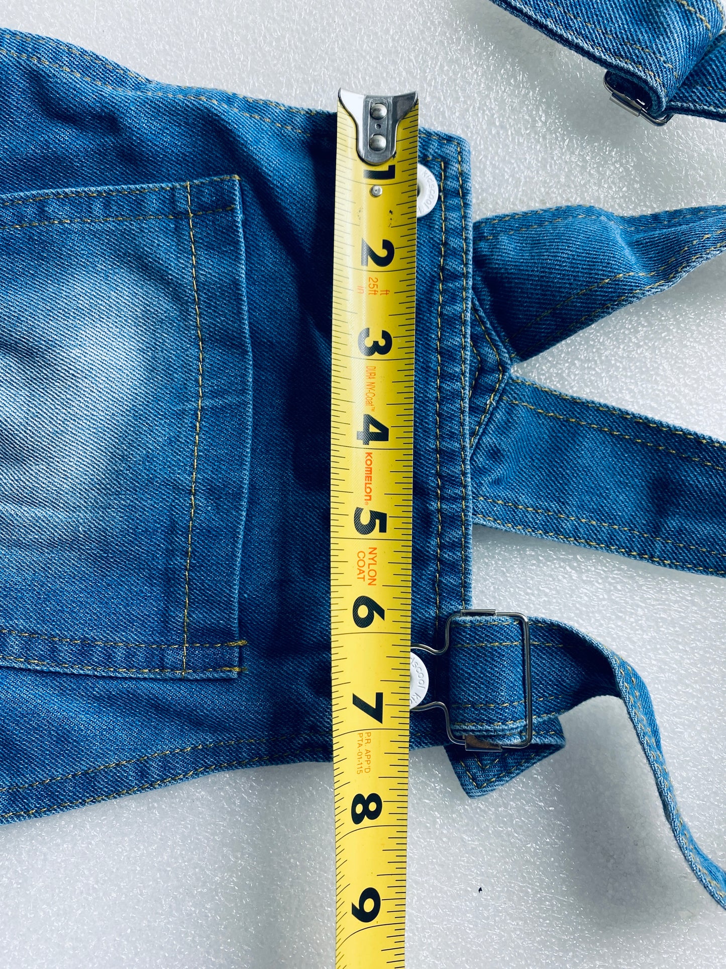 New Kidscool Space Size 6 Overall Denim, Blue
