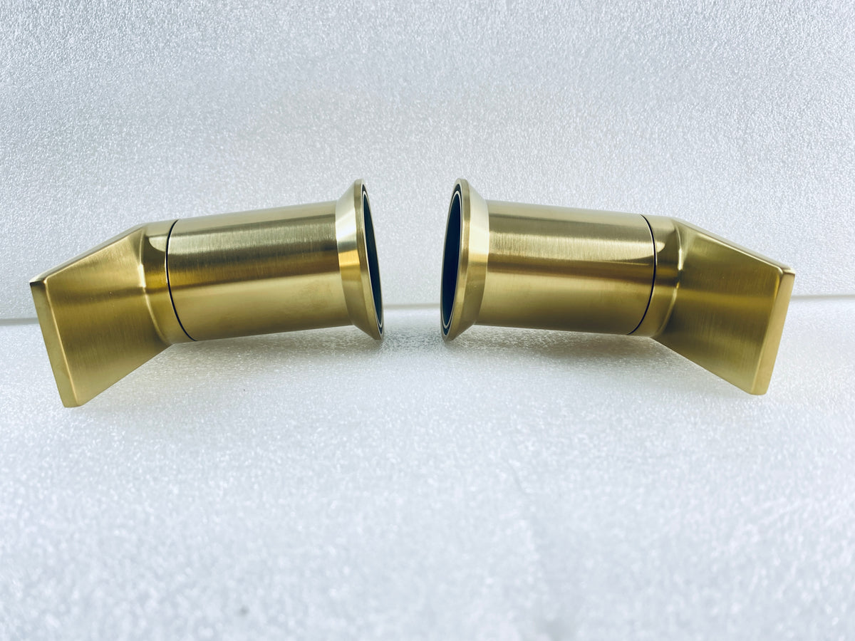 New Open Box KOHLER 10.0 GPM Hint Two-Handle Deck-Mount Bath Faucet Trim