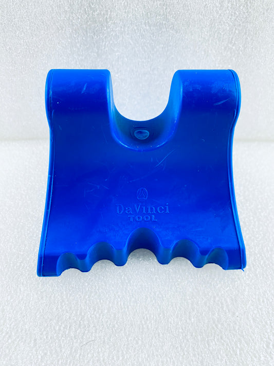 Davinci Tool Hard Rubber Neck Tension Relief & Pressure Massage Tool, Blue