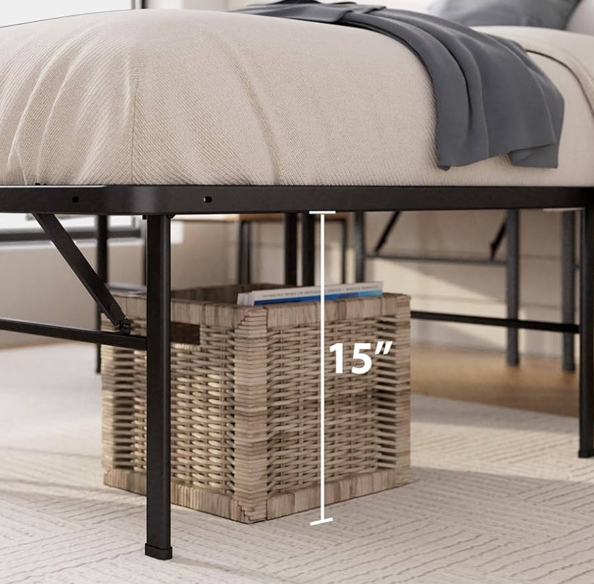 New Other Zinus 16” Full Size SmartBase Deluxe Mattress Foundation Platform Bed