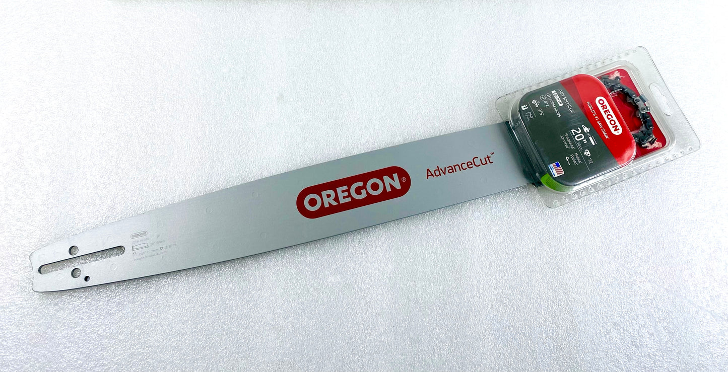 New Other Oregon Chainsaw Guide Bar & Chain Combo W/ Bar Length 20" & 3/8" Pitch