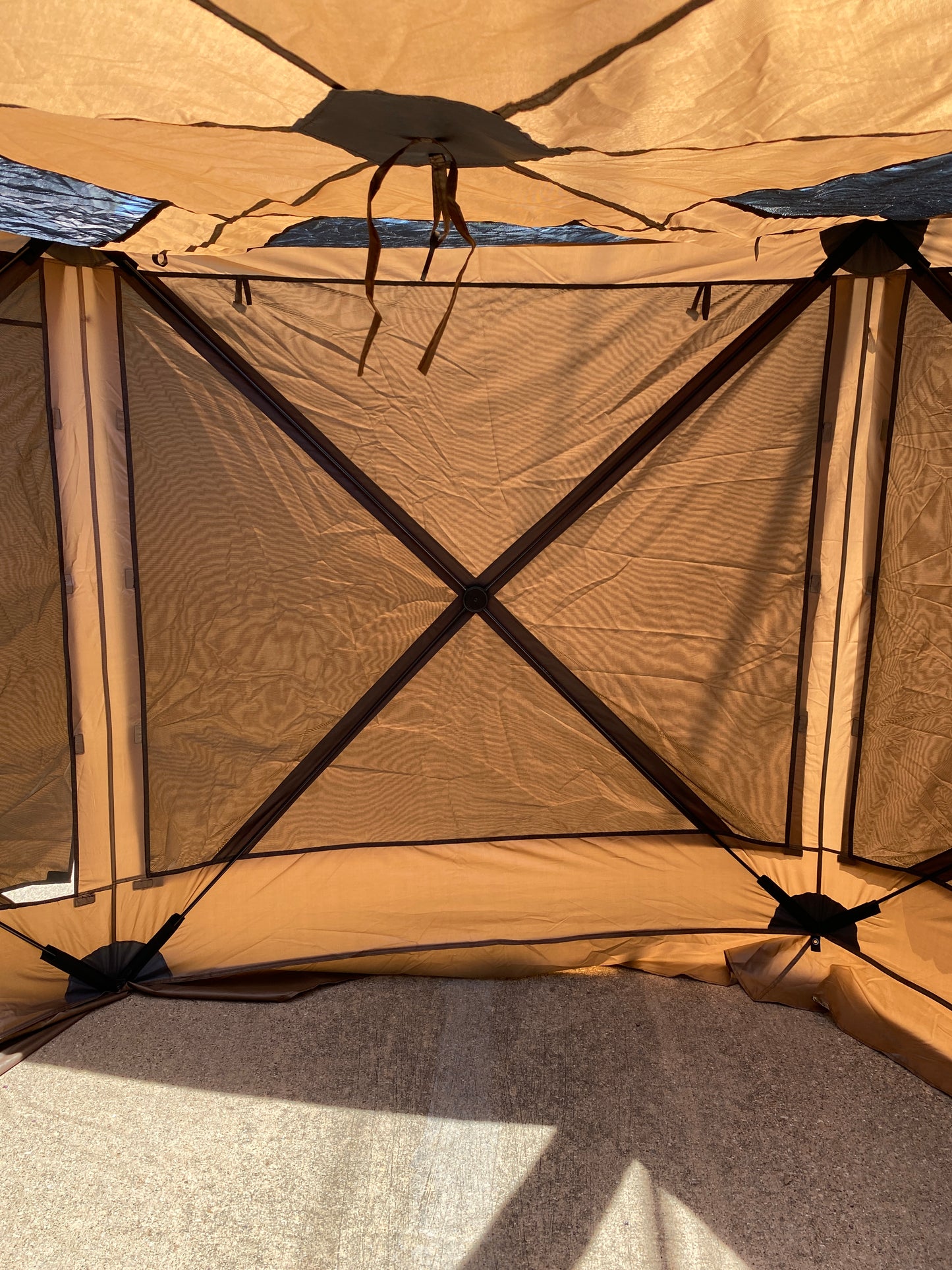 New Other VEVOR 12’x12’ 6-Sided Pop Up Canopy Gazebo Tent For 8-10 Persons