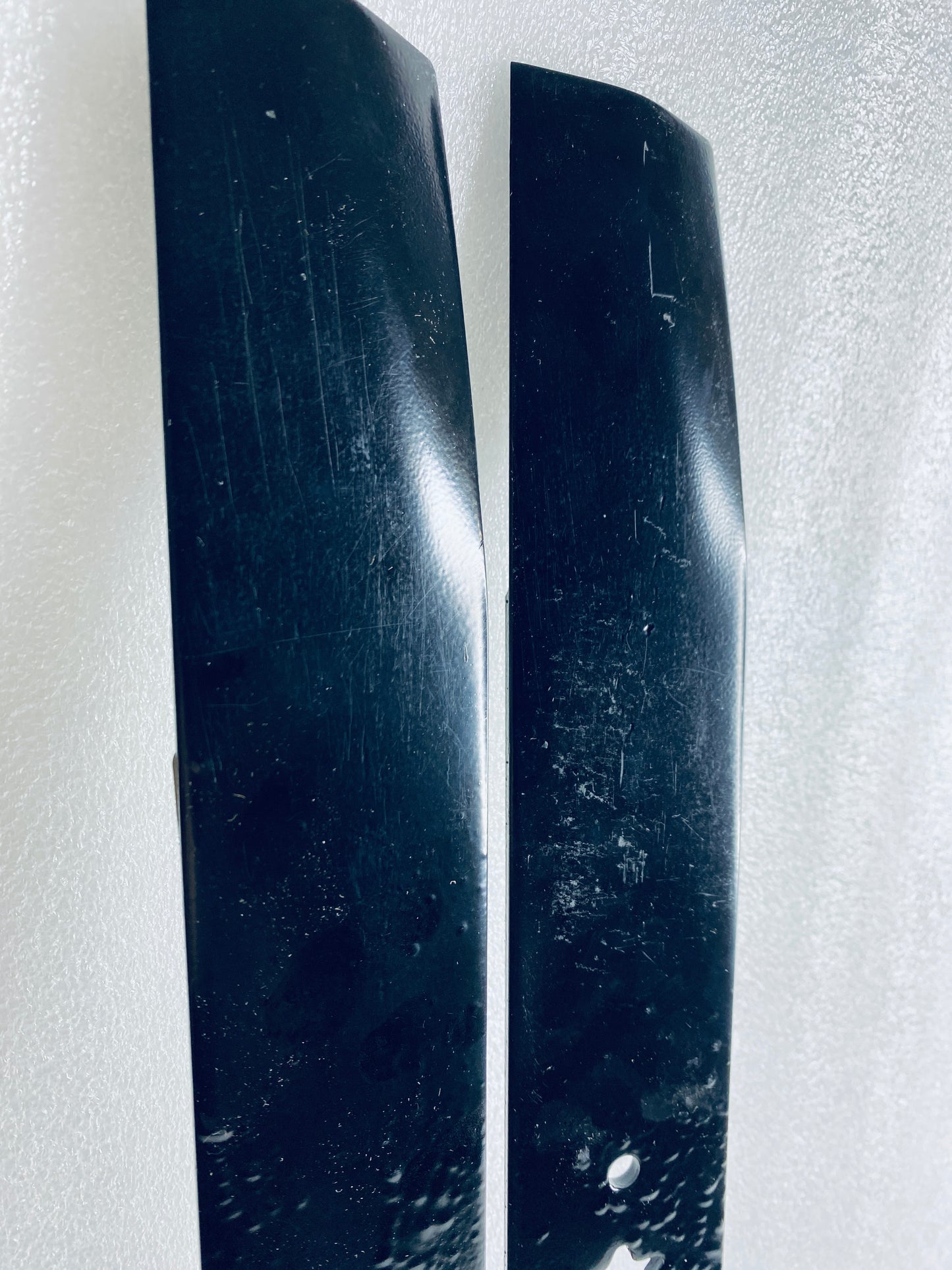 Set Of 2-MaxPower Blade Set For 42", Replaces OEM #942-04308 & 942-04312, Black
