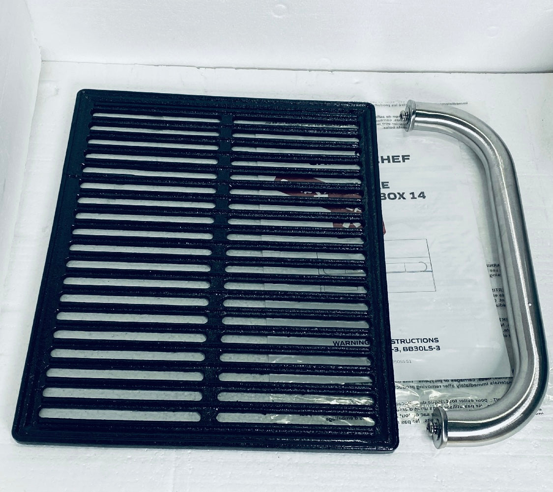 New Other Camp Chef Black Deluxe BBQ Single Burner Grill Box Accessory, 14”x16”