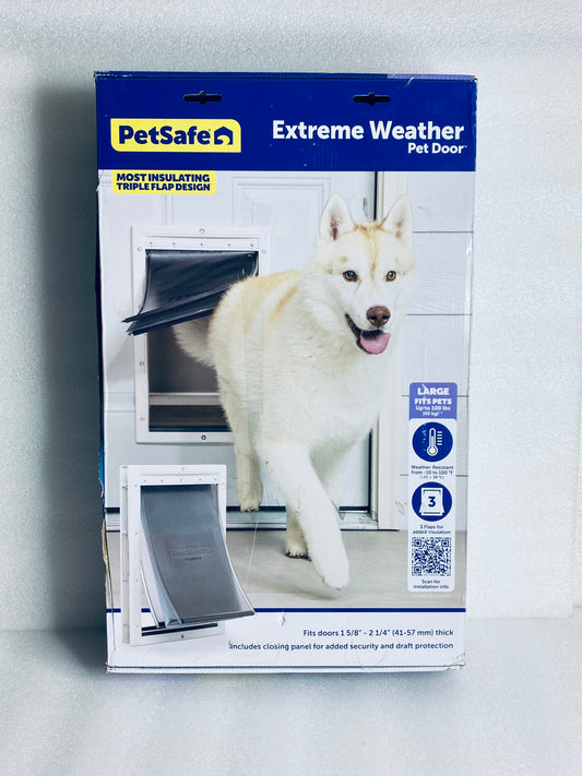 New Other PetSafe Large Extreme Weather Plastic Frame Dog/Cat Door, PPA00-10986