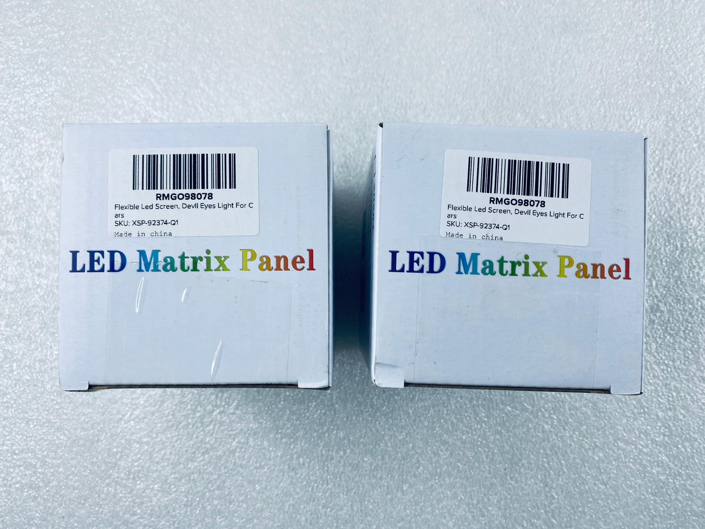 Lot Of 2 - New Flexible LED RGB App Control Screen Matrix Panel, 16x64