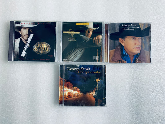lot Of 4 - George Straight Music CDs