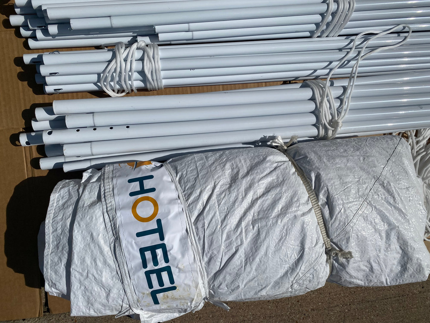 Like New HOTEEL 10’ x 30’ Party Tent With 8 Removable Walls for Events, White