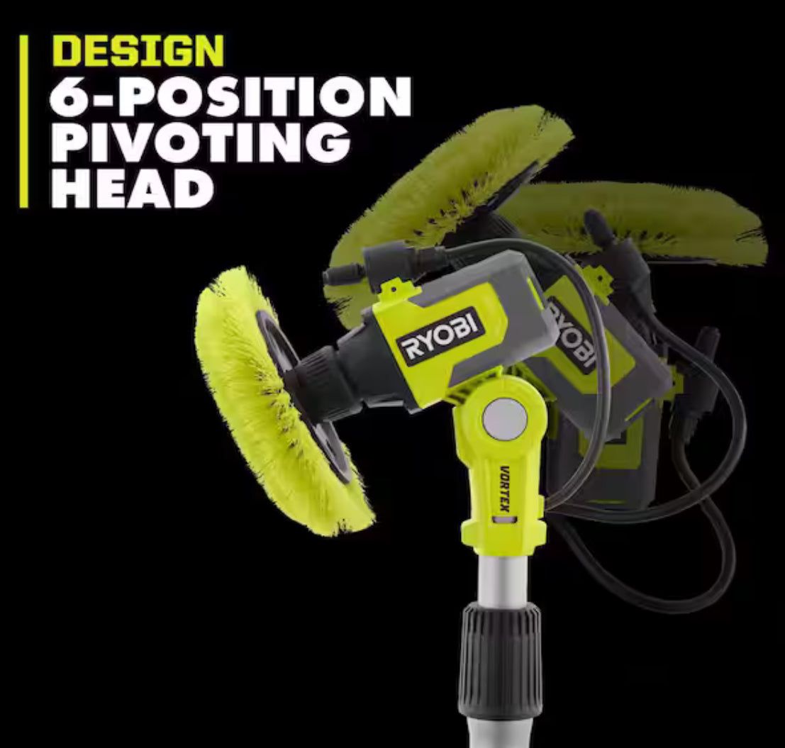 New Other Ryobi ONE+ 18V Cordless Soap Dispensing Scrubber, Tool Only