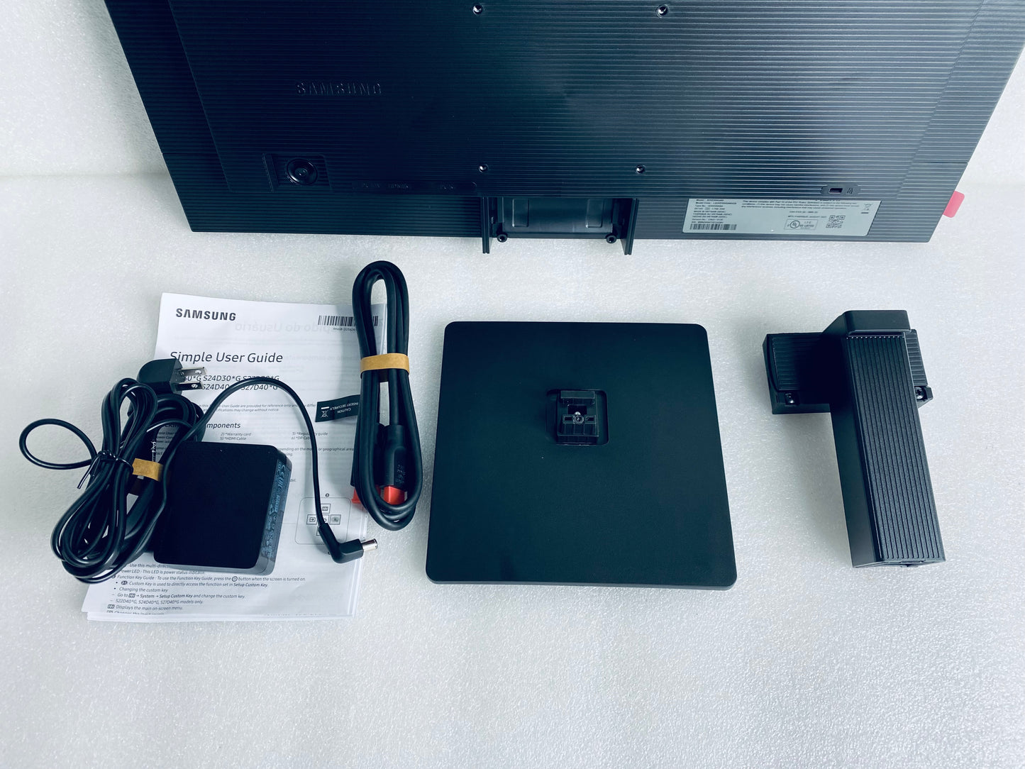 New Open Box Samsung 24" (S30GD) Essential Monitor With IPS Panel, Tilt Stand
