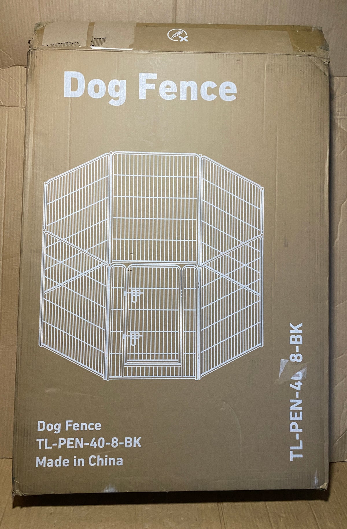 New Other Yaheetech 40" 8 Panel In/Outdoor Portable Dog Playpen, Black