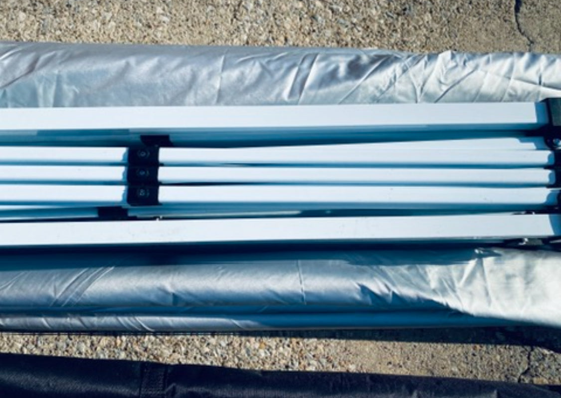 SAILARY 10’x10’ Pop Up Instant Canopy Tent With Carry Bag, Ground Stakes & Ropes
