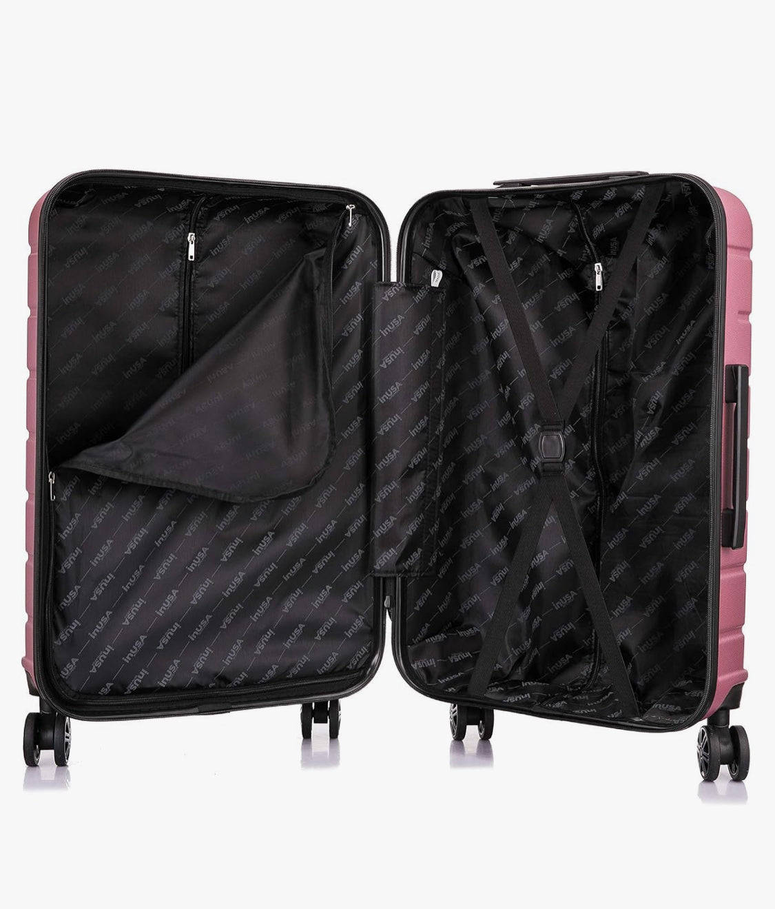 New Other InUSA Trend 28" Hardside 4-Wheeled Spinner Suitcase, Rose Gold