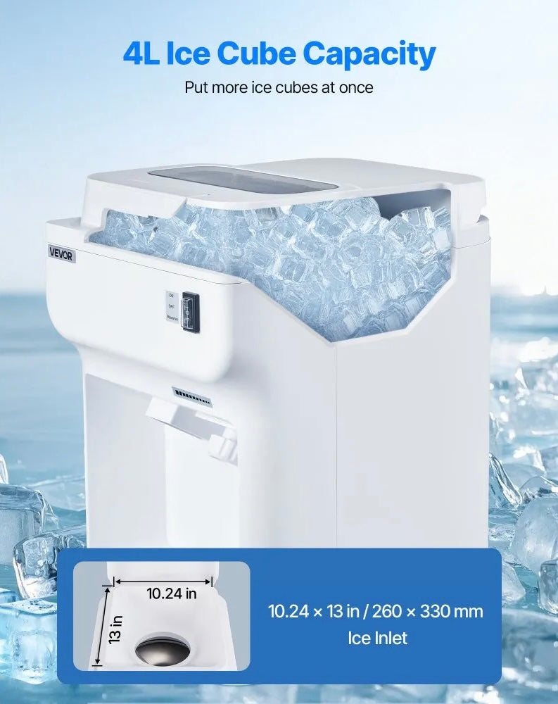 New Other VEVOR  Ice Shaver/Crusher 220lbs Per Hour Electric Snow Cone Maker