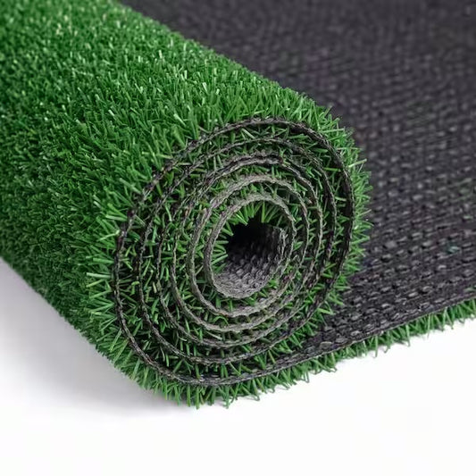 New Ottomanson Evergreen Lite 31” x 50’ Artificial Grass Runner, Green