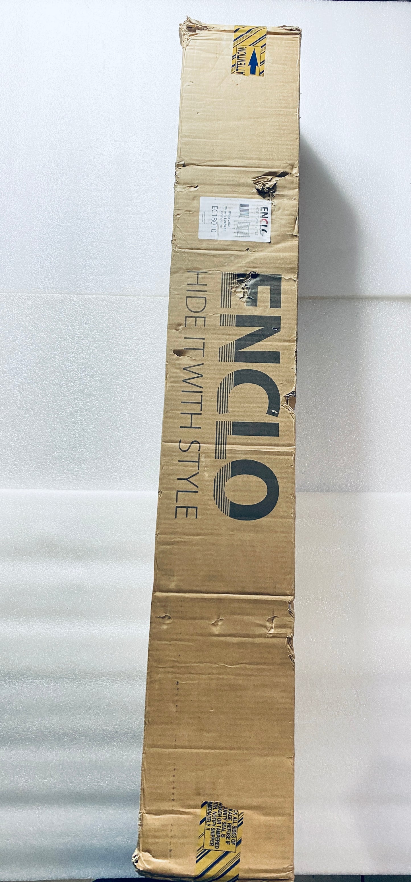 New Other Enclo 44” H x 36” W Waverly Privacy Screen DIY No Dig Kit, White Vinyl