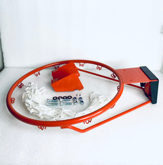 New Other Silverback Standard Breakaway Rim With Nylon Net, Orange