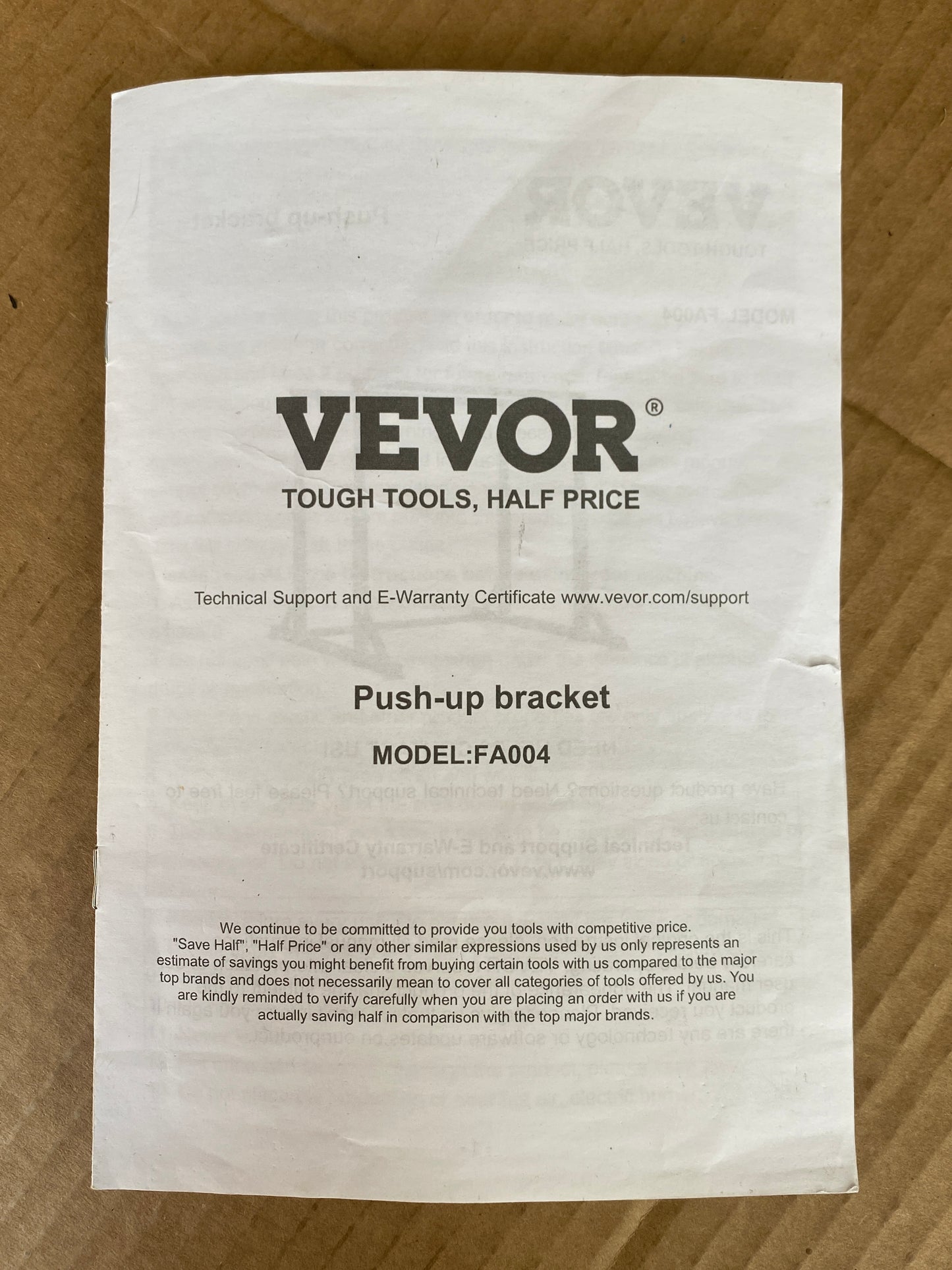 New Other VEVOR 800lb Capacity Heave Duty Dip Bar Stand With Adjustable Height