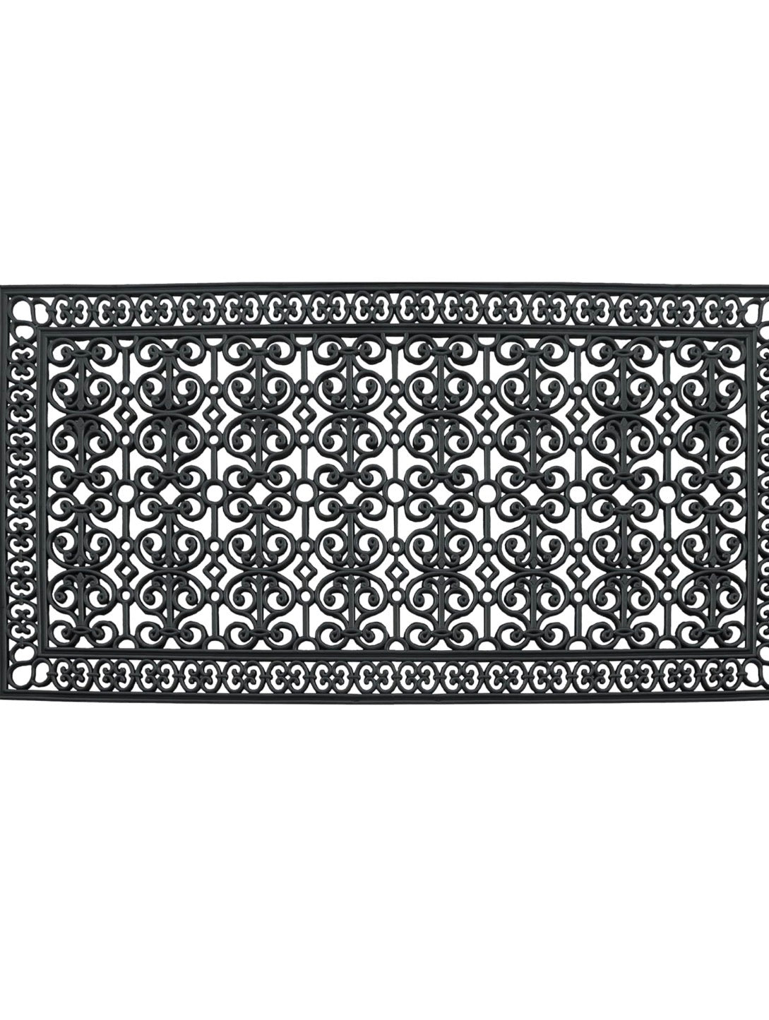 New Other A1 Home Collections Natural Rubber 36”x72” Extra Large Doormat, Black
