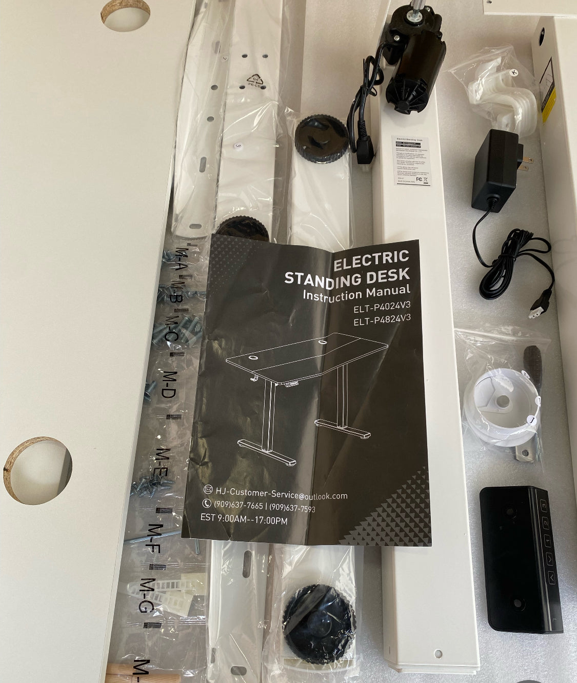 New Other Sweetcrispy 40” Electric Adjustable Height Standing Computer Desk