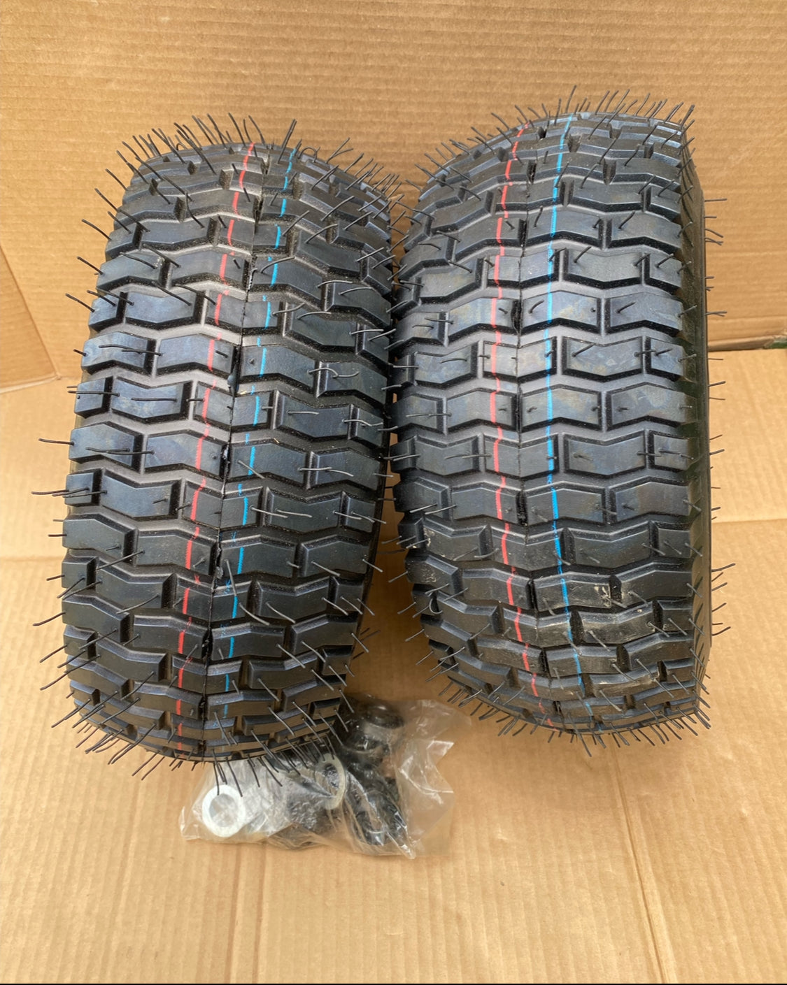 Set Of 2–New Other Wiltire 15x6.00-6 Tire & Wheel Riding Lawn Mower Front Tires
