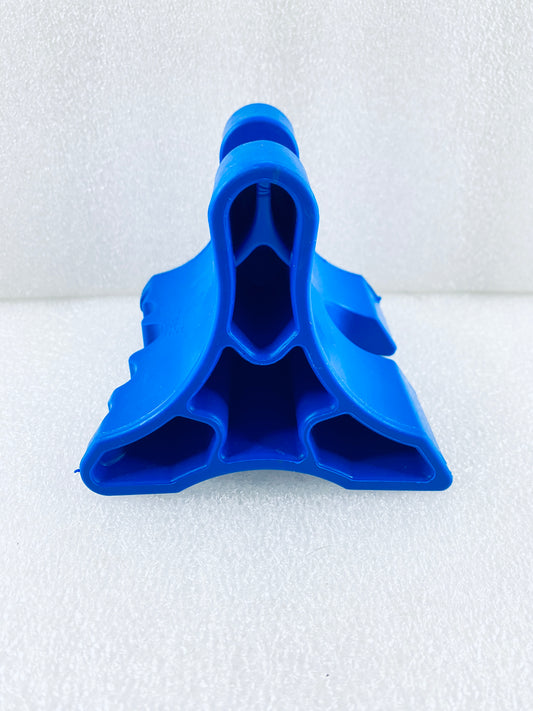 Davinci Tool Hard Rubber Neck Tension Relief & Pressure Massage Tool, Blue