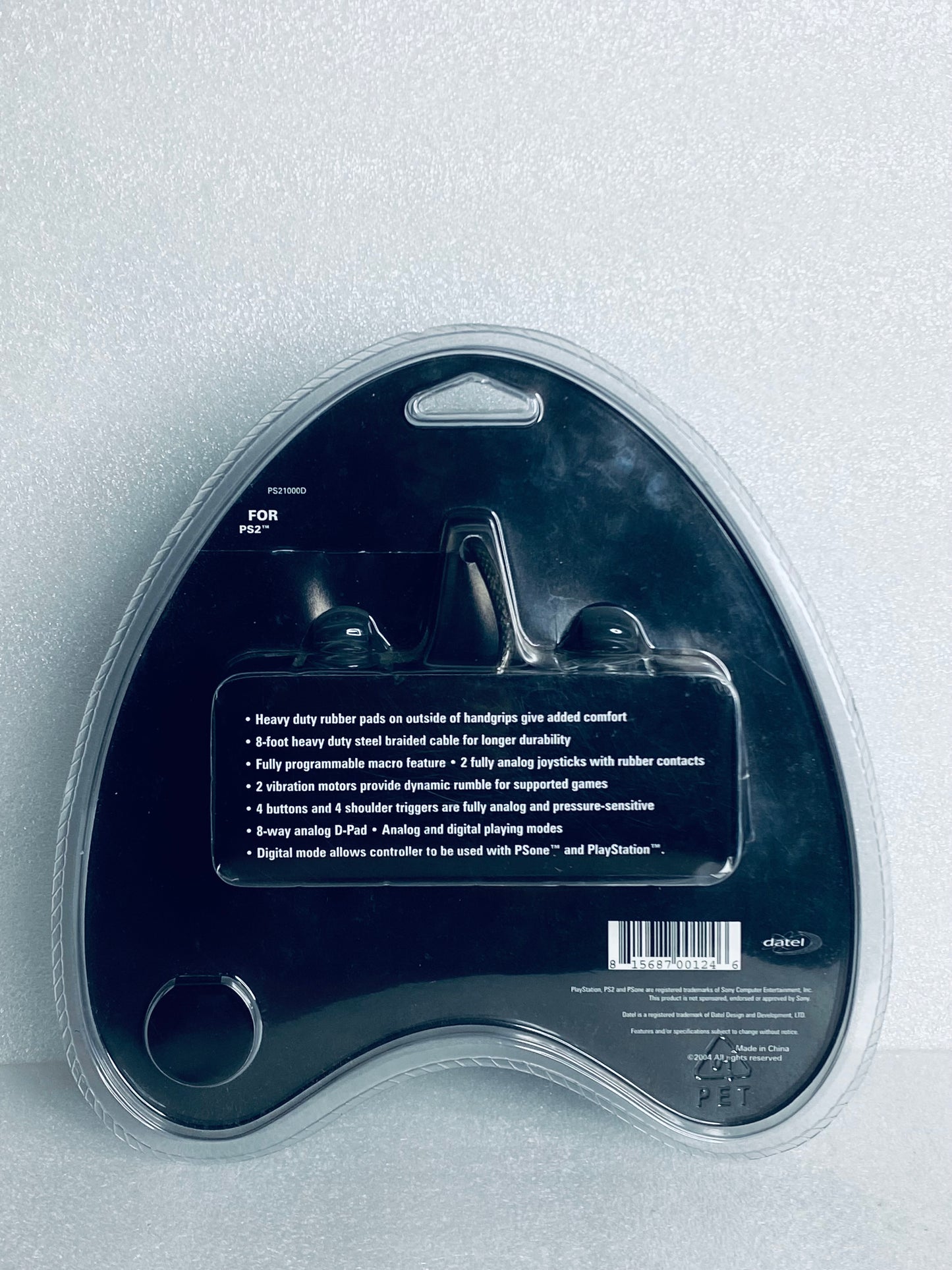 New Other Datel PlayStation 2 Advanced Controller With 8 ft. Heavy Duty Cable