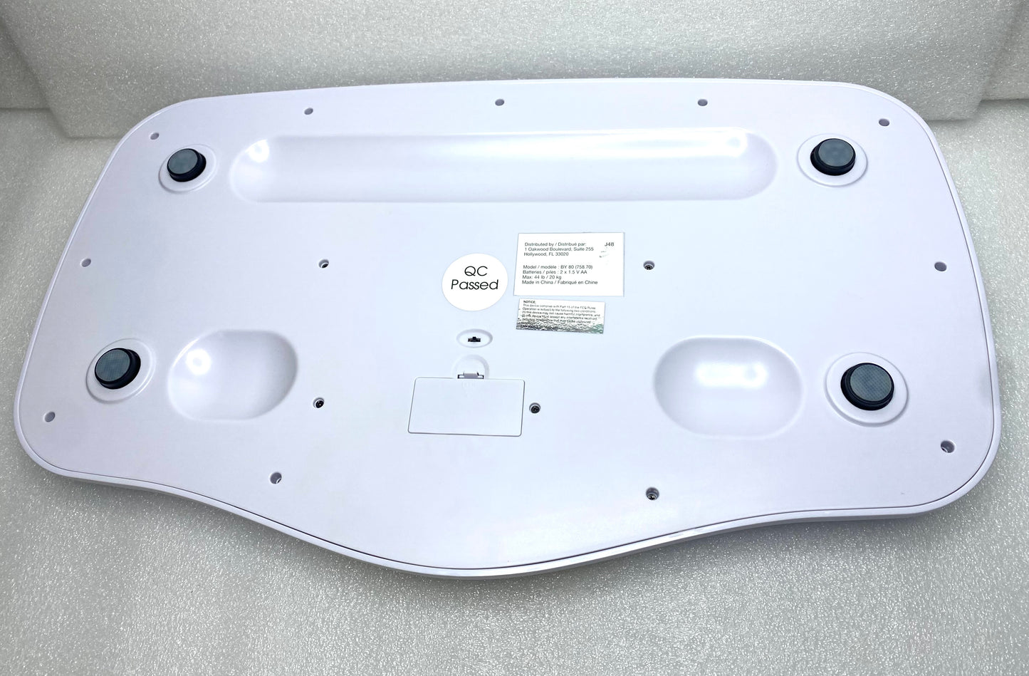 beurer Up to 44 lbs. White Digital Baby/Pet Scale With Hold Function, BY80