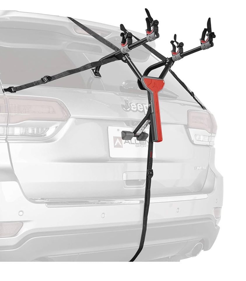 New Other Allen Sports Ultra Compact Folding 2-Bike Trunk Mount Rack, Black