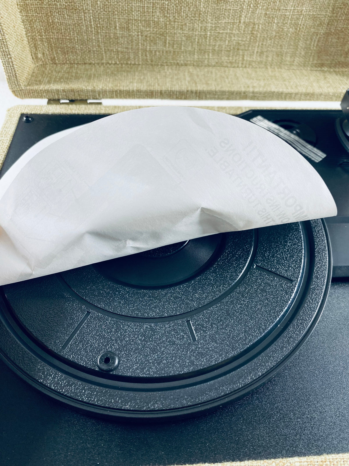 New Open Box Victrola The Journey Signature, Suitcase Vinyl Record Player