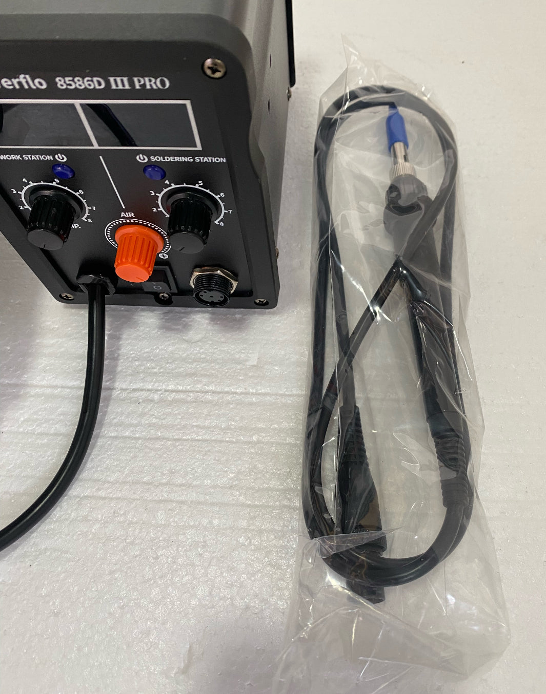 New Silverflo Thermostatic Hot Air Soldering/Rework Station With Temp Adjustment