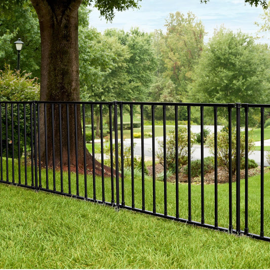 New Other Zippity 35” H x 42” W 2 Panel Poly-Steel Fence Kit For Pets, Black