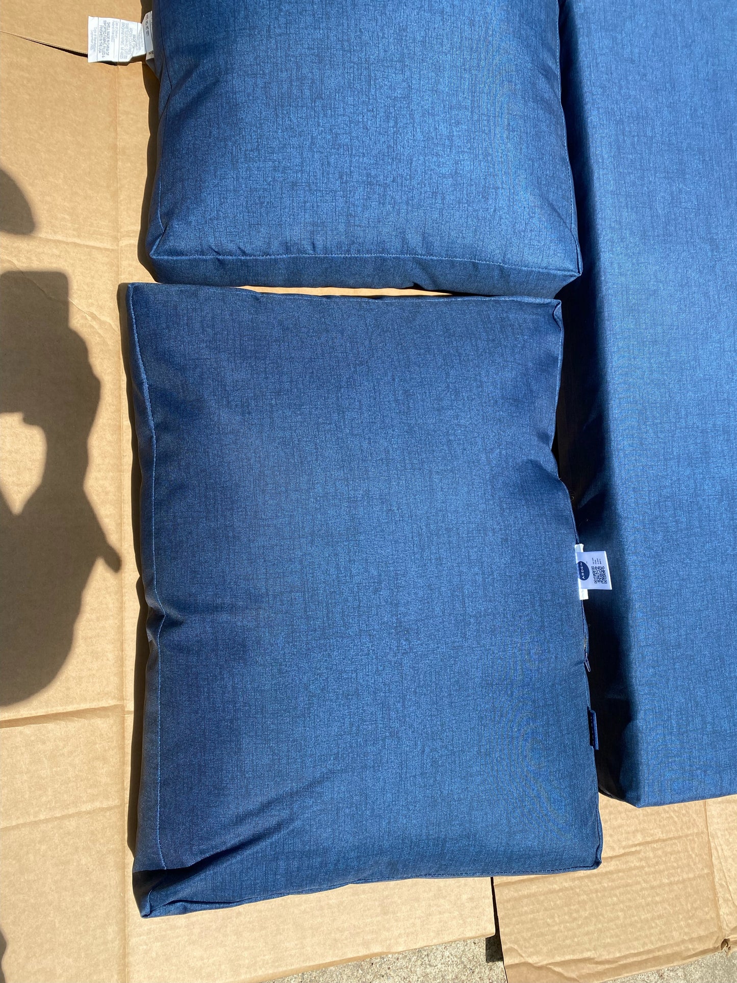 New Open Box Arden Outdoor 48”x24” Loveseat Cushion Set For Couch, Bench & Swing